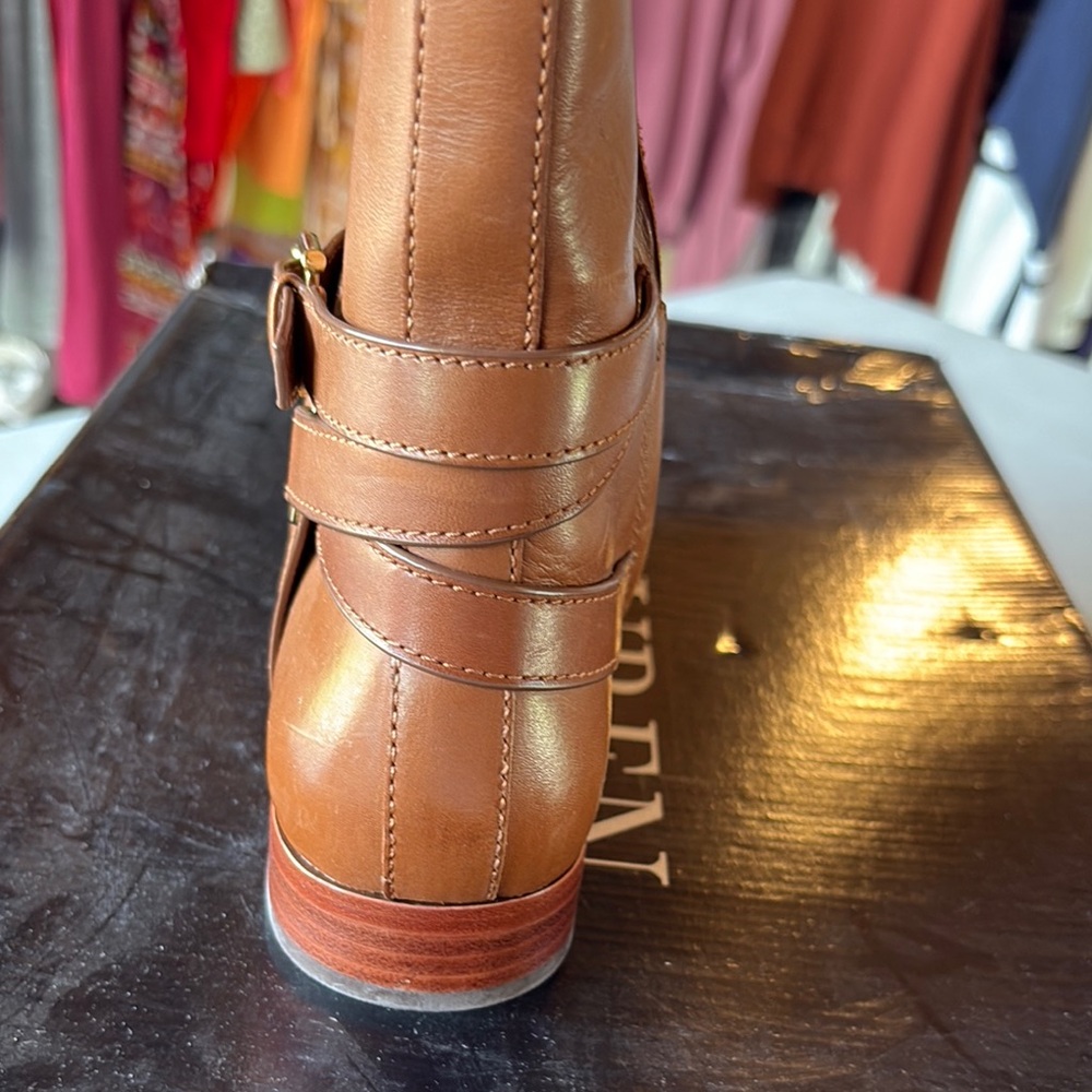 Lauren Ralph Lauren Tan Over the Knee Boots - Picture 9 of 12